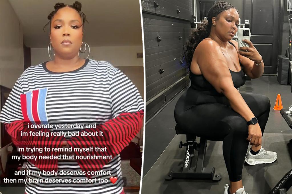 Lizzo admits she feels ‘really bad’ for overeating amid weight loss journey after denying Ozempic accusations