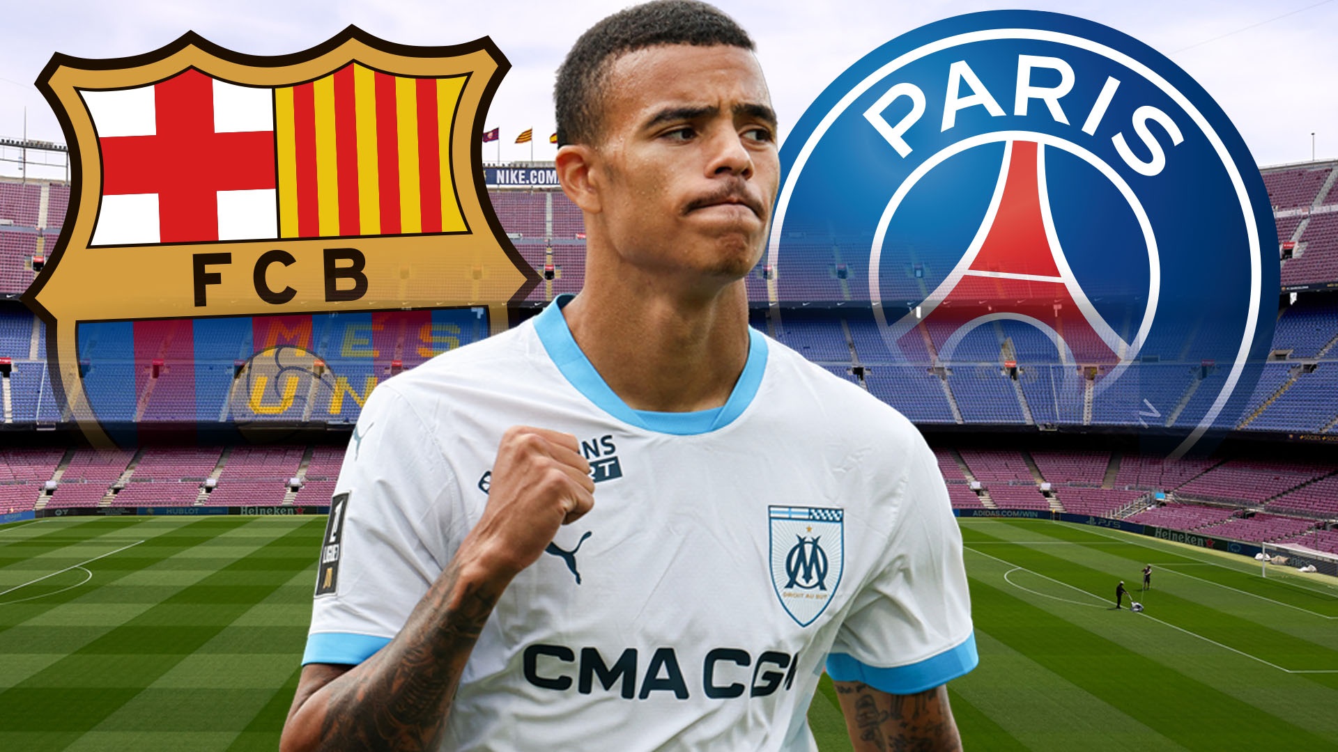Barcelona planning stunning £60m move for Mason Greenwood after ex-Man Utd forward makes flying start at Marseille